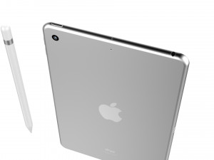 ipad mini 7 9-inch silver Modèle 3D