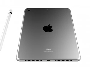 ipad mini 7 9-inch silver 3D Model