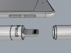 ipad mini 7 9-inch silver Modèle 3D