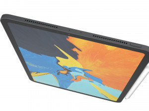 ipad pro 11-inch space gray Model 3D