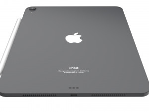 ipad pro 11-inch space gray Model 3D