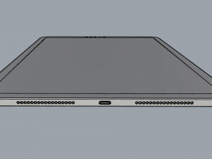 ipad pro 11-inch space gray Model 3D