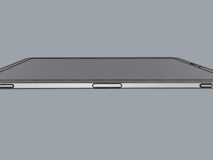ipad pro 11-inch space gray Model 3D