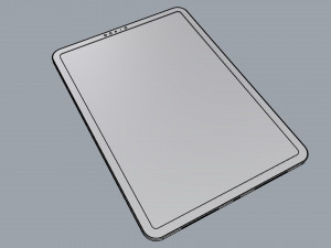 ipad pro 11-inch space gray Model 3D