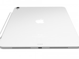 ipad pro 11-inch silver 3D Model