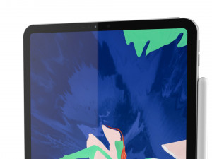 ipad pro 11-inch silver 3D Model