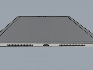 ipad pro 11-inch silver 3D Model