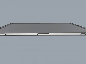 ipad pro 11-inch silver 3D Model