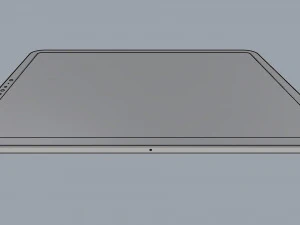 ipad pro 11-inch silver 3D Model
