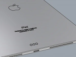 ipad pro 11-inch silver 3D Model