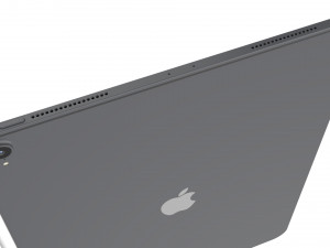 ipad pro 12 9-inch space gray 3D-Modell