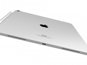 ipad pro 12 9-inch silver 3D Модель
