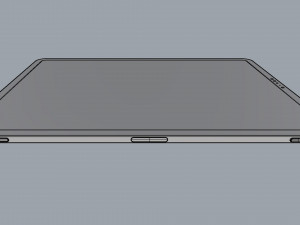 ipad pro 12 9-inch silver 3D Модель