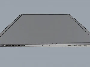 ipad pro 12 9-inch silver 3D Model