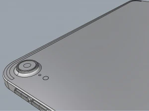 ipad pro 12 9-inch silver 3D Model