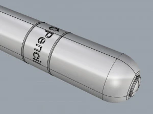 apple pencil 1 3D Model