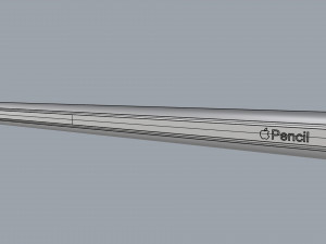 apple pencil 2 3D Model