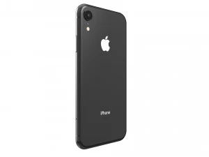 apple iphone xr black 3D Model
