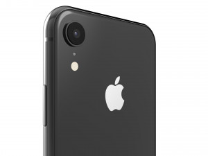 apple iphone xr black Model 3D