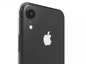 apple iphone xr black 3D Model