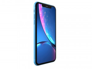 apple iphone xr blue 3D Model