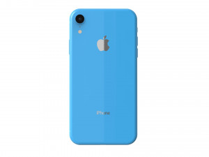 apple iphone xr blue 3D Model