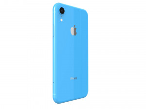 apple iphone xr blue 3D Model