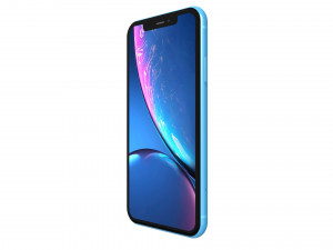 apple iphone xr blue 3D Model