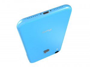 apple iphone xr blue 3D Model