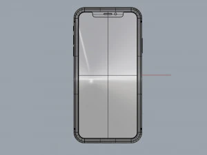 apple iphone xr blue 3D Model