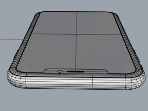 apple iphone xr blue 3D Model