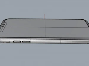 apple iphone xr blue 3D Model