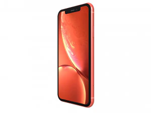 apple iphone xr coral 3D Model