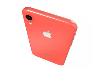 apple iphone xr coral 3D Model