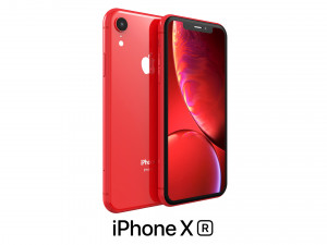 apple iphone xr red Modelo 3D