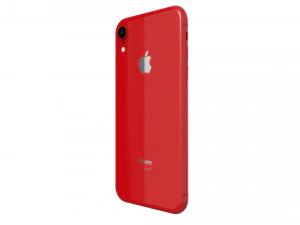 apple iphone xr red 3D Model