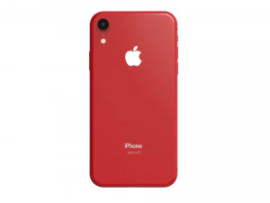 apple iphone xr red 3D Model