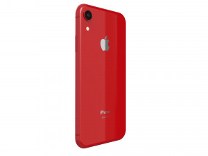 apple iphone xr red 3D Модель