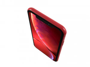 apple iphone xr red 3D Model