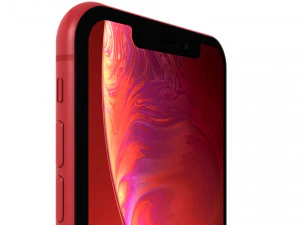 apple iphone xr red 3D Model