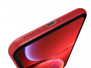 apple iphone xr red 3D Model