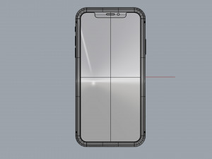 apple iphone xr red 3D Модель