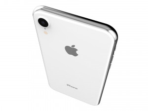 apple iphone xr white Model 3D