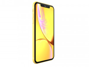 apple iphone xr yellow 3D Model