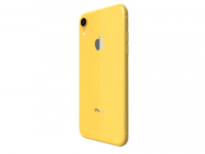 apple iphone xr yellow 3D Model