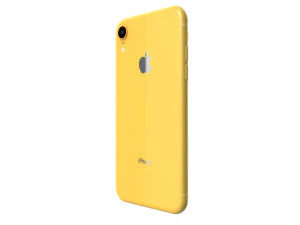 apple iphone xr yellow 3D Model