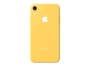 apple iphone xr yellow 3D Model