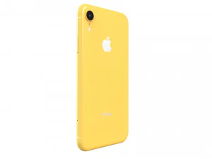 apple iphone xr yellow 3D Model