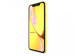 apple iphone xr yellow 3D Model