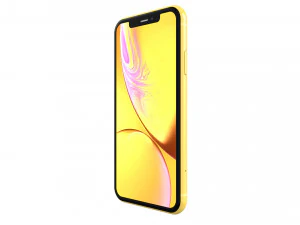 apple iphone xr yellow 3D Model